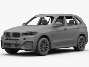 bmw x5 m sport package 2014 3D Model