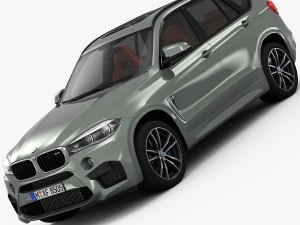 bmw x5 m 2016 3D Model