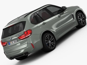 bmw x5 m 2016 3D Model