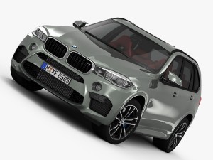 bmw x5 m 2016 3D Model
