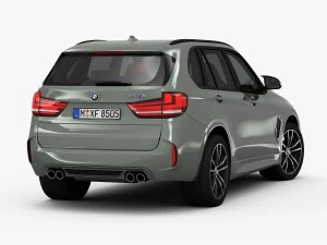 bmw x5 m 2016 3D Model