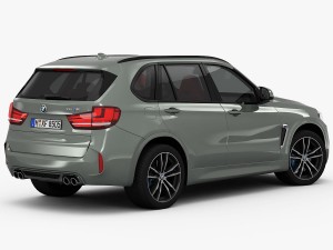 bmw x5 m 2016 3D Model