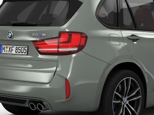 bmw x5 m 2016 3D Model