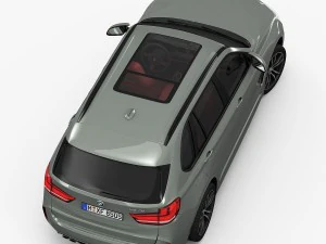 bmw x5 m 2016 3D Model