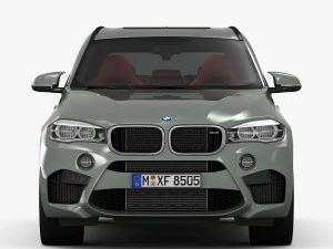 bmw x5 m 2016 3D Model
