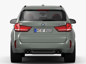 bmw x5 m 2016 3D Model