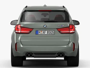 bmw x5 m 2016 3D Model