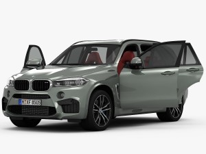 bmw x5 m 2016 3D Model