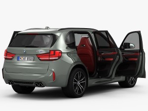 bmw x5 m 2016 3D Model