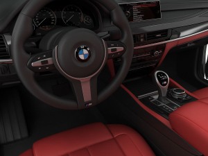 bmw x5 m 2016 3D Model