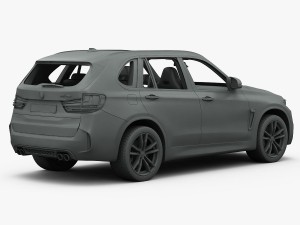 bmw x5 m 2016 3D Model