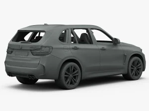 bmw x5 m 2016 3D Model