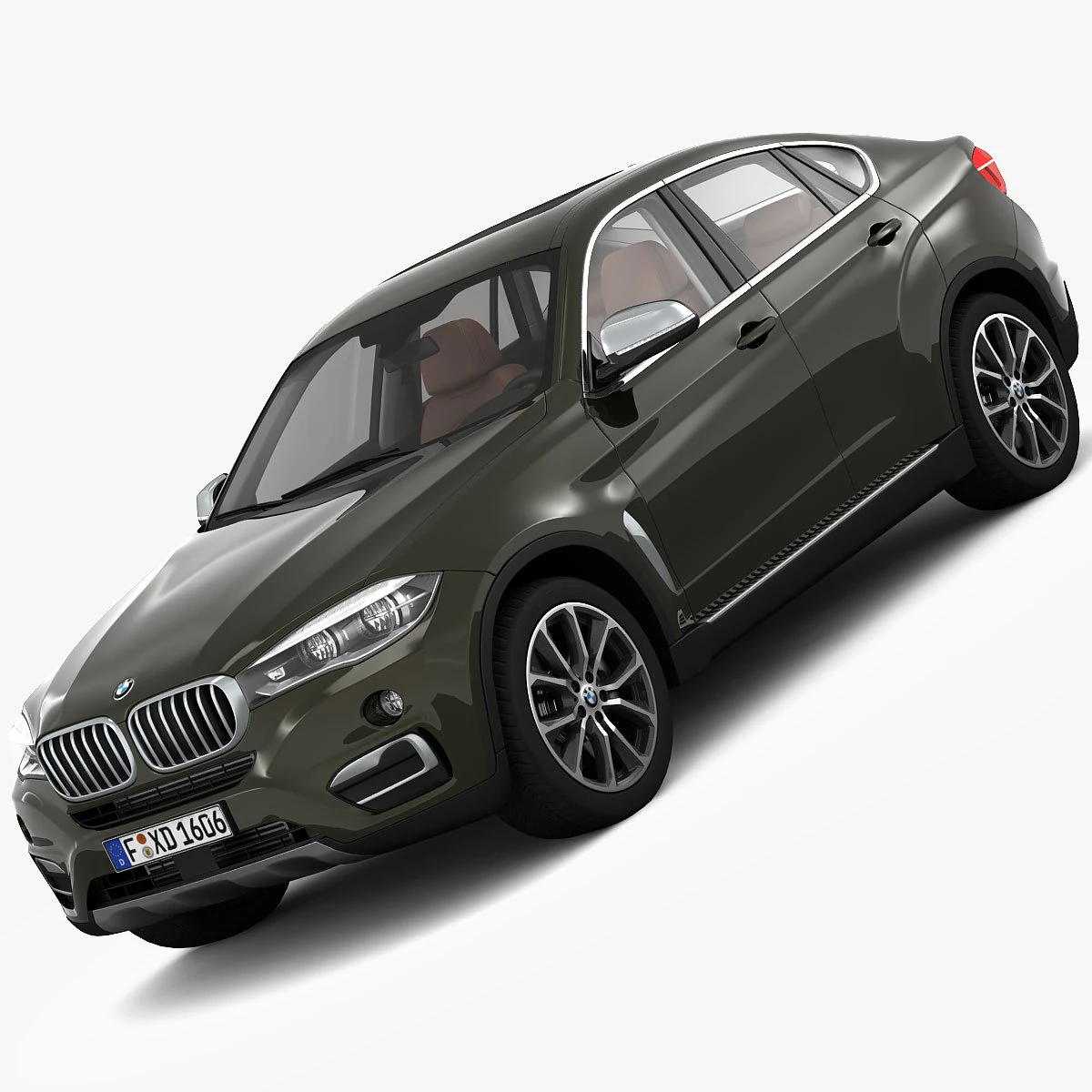 bmw x6 design pure extravagance 2015 3D Model .c4d .max .obj .3ds .fbx .stl .blend 