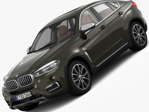 bmw x6 design pure extravagance 2015 3D Model