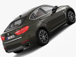 bmw x6 design pure extravagance 2015 3D Model