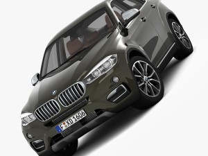 bmw x6 design pure extravagance 2015 3D Model