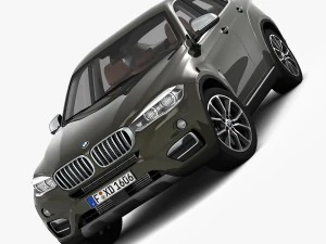 bmw x6 design pure extravagance 2015 3D Model
