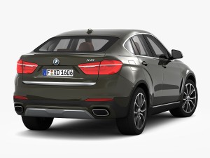bmw x6 design pure extravagance 2015 3D Model