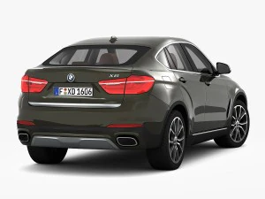 bmw x6 design pure extravagance 2015 3D Model