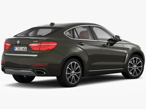bmw x6 design pure extravagance 2015 3D Model