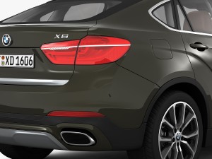 bmw x6 design pure extravagance 2015 3D Model