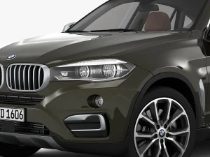 bmw x6 design pure extravagance 2015 3D Model