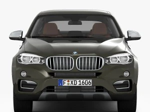 bmw x6 design pure extravagance 2015 3D Model