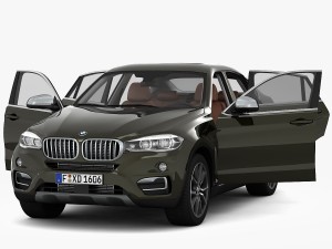 bmw x6 design pure extravagance 2015 3D Model