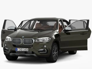 bmw x6 design pure extravagance 2015 3D Model