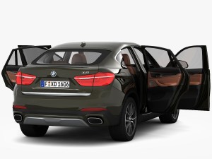 bmw x6 design pure extravagance 2015 3D Model