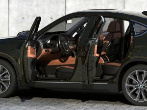 bmw x6 design pure extravagance 2015 3D Model