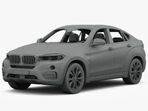 bmw x6 design pure extravagance 2015 3D Model