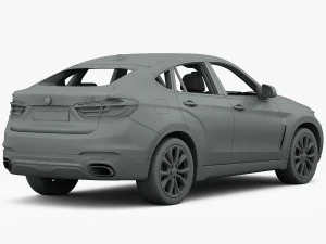 bmw x6 design pure extravagance 2015 3D Model