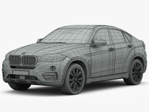 bmw x6 design pure extravagance 2015 3D Model