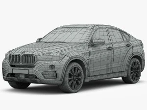 bmw x6 design pure extravagance 2015 3D Model