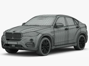 bmw x6 design pure extravagance 2015 3D Model