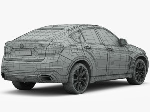 bmw x6 design pure extravagance 2015 3D Model