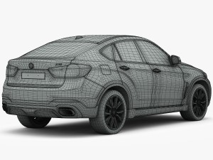 bmw x6 design pure extravagance 2015 3D Model
