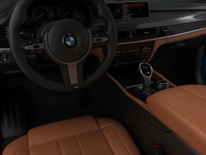 bmw x6 m 2016 3D Model