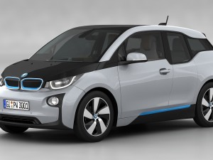 bmw i3 2014 3D Model