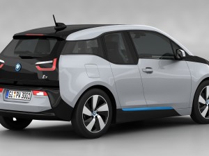 bmw i3 2014 3D Model