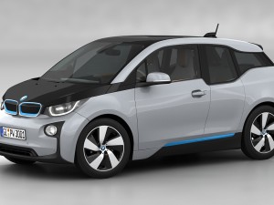 bmw i3 2014 3D Model