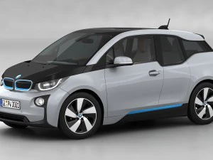 bmw i3 2014 3D Model