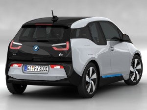 bmw i3 2014 3D Model
