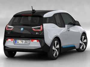 bmw i3 2014 3D Model