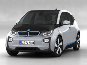 bmw i3 2014 3D Model