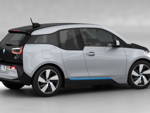 bmw i3 2014 3D Model