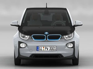 bmw i3 2014 3D Model