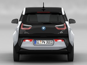 bmw i3 2014 3D Model
