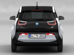 bmw i3 2014 3D Model